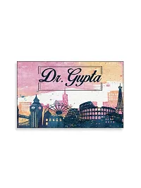 999Store Printed Monuments for Office Name Plate (MDF_12 X7.5 Inches_Multi)-thumb1