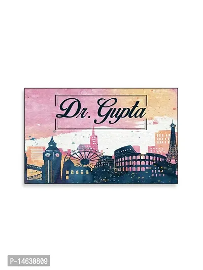 999Store Printed Monuments for Office Name Plate (MDF_12 X7.5 Inches_Multi)-thumb2