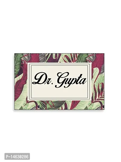 999Store Printed Multi Color Leaves for House Name Plate (MDF_12 X7.5 Inches_Multi)-thumb2