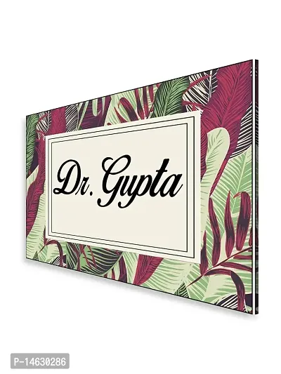 999Store Printed Multi Color Leaves for House Name Plate (MDF_12 X7.5 Inches_Multi)-thumb3