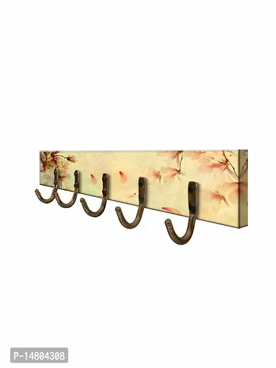 999STORE Abstract Flower Wall Hanger Steel Hooks Wall Hanger 5 Hooks for Clothes and Towel in Bathroom and Living Room Hanger093-thumb3