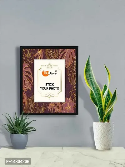 999STORE Flower With Leaf Water Color Photo Frame For living room photo frames for wall hanging decor PFP-050