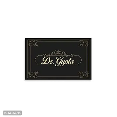 999Store Printed Classical for Hotel Name Plate (MDF_12 X7.5 Inches_Multi)
