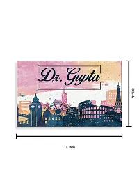 999Store Printed Monuments for Office Name Plate (MDF_12 X7.5 Inches_Multi)-thumb3