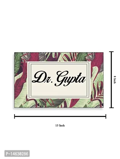 999Store Printed Multi Color Leaves for House Name Plate (MDF_12 X7.5 Inches_Multi)-thumb4