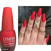 Cemera High Shine Matte long lasting Rich Colors HD Nail Paint Enemal Combo Set Of Three-thumb1