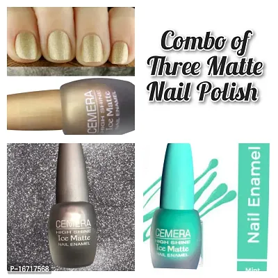 Buy Incolor Gel Effect Matte Nail Polish Combo 05 (35+32) Pack of 02 at  Rs.358 online | Beauty online
