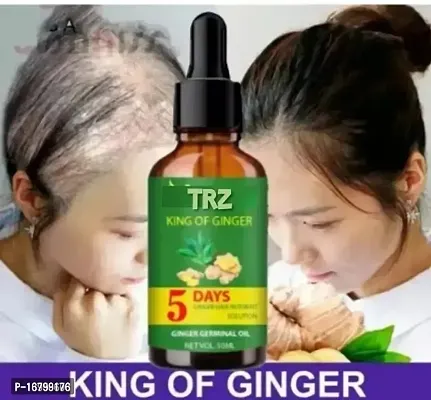 Ginger Hair Oil - for Dandruff Care - Hair Regrowth - for Women and Men Hair Oil