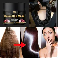 Red Onion Hair Mask ForDandruff, Boost Hair Growth  Hair Spa,Hair Loss/Fall-thumb2