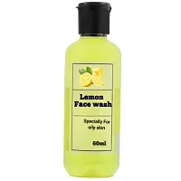 Lemon face wash for Lemon Brightening Face Wash, Oil Clear and Fruit Infused with Lemon Extracts  Active Fruit Boosters, Lemon Face Wash for Oily Skin-thumb3