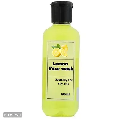 Lemon face wash for Lemon Brightening Face Wash, Oil Clear and Fruit Infused with Lemon Extracts  Active Fruit Boosters, Lemon Face Wash for Oily Skin-thumb4