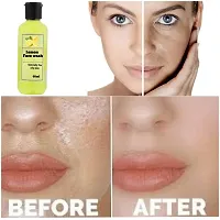Lemon face wash for Lemon Brightening Face Wash, Oil Clear and Fruit Infused with Lemon Extracts  Active Fruit Boosters, Lemon Face Wash for Oily Skin-thumb1
