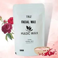 Turmeric Facial Wax Powder, 5 min Painless Natural Face Hair Removal Waxing Powder, Easy to use at home, No chemicals - No Irritation, No Skin rashes 50gm-thumb3