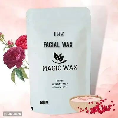 Turmeric Facial Wax Powder, 5 min Painless Natural Face Hair Removal Waxing Powder, Easy to use at home, No chemicals - No Irritation, No Skin rashes 50gm-thumb4