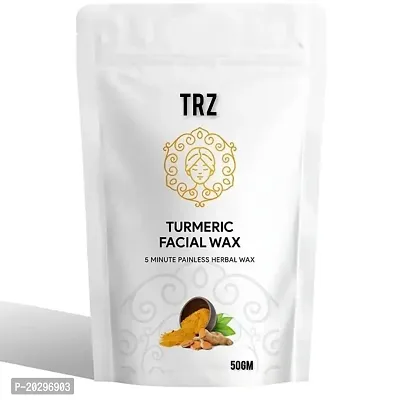 TRZ TURMERIC FACIAL WAX - 5 MINUTE PAINLESS HERBAL WAX POWDER-thumb4