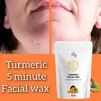 TURMERIC FACIAL WAX - 5 MINUTES PAINLESS HERBAL WAX POWDER-thumb3