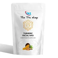 TURMERIC FACIAL WAX - 5 MINUTES PAINLESS HERBAL WAX POWDER |Face Wax Strips | For UpperLips And Chin Hair | Bal Nikalne Ki Cream-thumb2