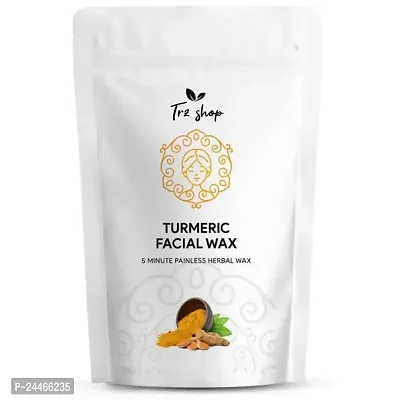 Turmeric Full Body Wax Powder, 10 min Painless Herbal Hair Removal Waxing Powder, Easy to use at home, No chemicals - No Irritation, No Skin rashes-thumb2