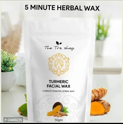 Turmeric Full Body Wax Powder, 10 min Painless Herbal Hair Removal Waxing Powder, Easy to use at home, No chemicals - No Irritation, No Skin rashes-thumb3