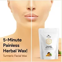 Turmeric Full Body Wax Powder, 10 min Painless Herbal Hair Removal Waxing Powder, Easy to use at home, No chemicals - No Irritation, No Skin rashes-thumb3