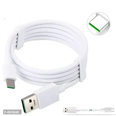 DART/VOOC CHARGING Data Sync CABLE 6 A 1 m ORIGINAL USB Type C Cable Compatible with OPPO/REALME/ONEPLUS, VOOC/DASH/WARP/DART CHARGING