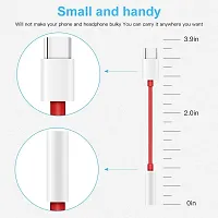 TDG USB C to 3.5 Audio Jack Connector Type C to 3.5 mm Headphone Jack Adapter for Smartphones with USB C Ports and 3.5 mm Headphone Jack-thumb1