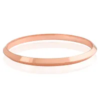 morir Copper Coated Bracelet/Kada Bangle 20gm Brown Copper Jewelry for Men and Women-thumb1