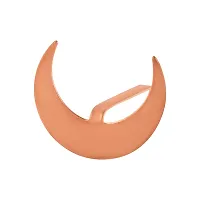 Morir Copper Big and Small Size Crescent Shaped Chatrapati Shivaji Maratha Chandrakor Teeka Tilak Applicator Tool for Men and Women (Pack of 2)-thumb1