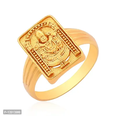 Transcendental lord balaji gold ring - jewelnidhi.com