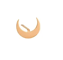 Morir Copper Chatrapati Shivaji Maratha Large Crescent Moon Shaped Forehead Tika Teeka Tool Bindi Applying Tool Religious Deity Ornament for Men and Women-thumb3