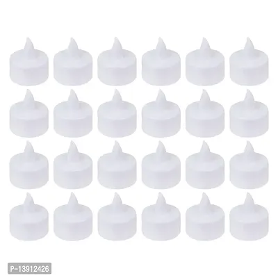 morir LED Candles for Diwali Decoration Battery Operated Tealight Decorative LED Candle Flameless and Smokeless Lightings-thumb0