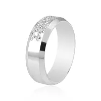 morir 6mm Silver Plated Mahakal Engraved Finger Ring Simple Plain Band Ring For Men Women-thumb1