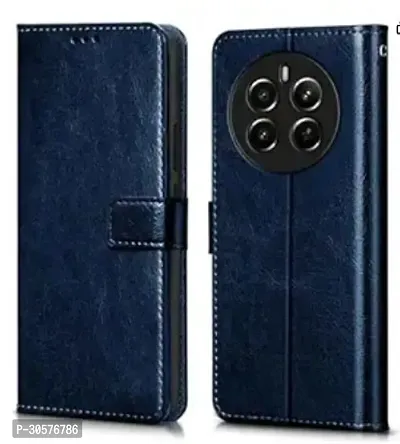 Cover for   Narzo 70 Pro  Leather Finish Card Pockets Wallet  Cover-thumb0