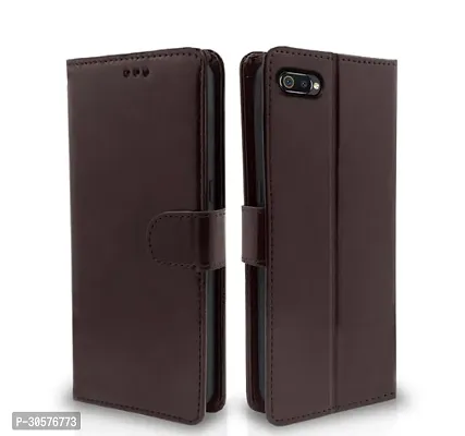 Cover for Realme C2  Leather Finish Card Pockets Wallet  Cover