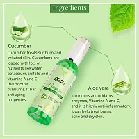 Globus Naturals Cucumber Facial Skin Toner With Goodness Of Aloe Vera Extract 100Ml (Pack Of 2)-thumb2