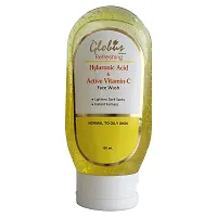 Globus Refreshing Anti Ageing Face Wash With Hyluronic Acid And Vitamin C - 100 Ml (Pack Of 2)-thumb1