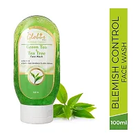 Globus Green Tea  Tea Tree Face Wash - 100 Ml (Pack Of 2)-thumb1