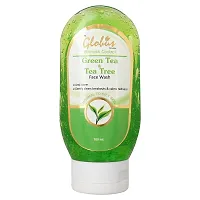 Globus Green Tea  Tea Tree Face Wash - 100 Ml (Pack Of 4)-thumb1