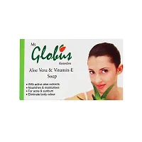 Globus Remedies Aloe Vera Vitamin-E And Milk Cream Soap, 100 Ml (Pack Of 4)-thumb2