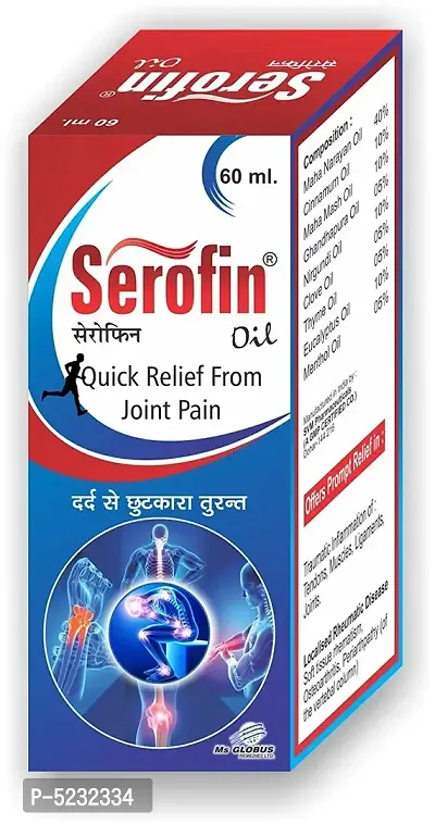 Globus Remedies Serofin Joint Pain Oil, 60 Ml (Pack Of 5)-thumb3