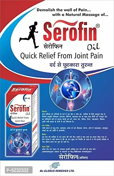 Globus Remedies Serofin Joint Pain Oil, 60 Ml (Pack Of 4)-thumb2
