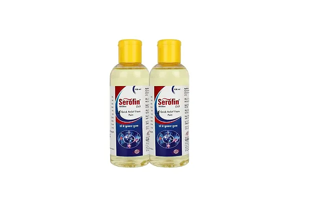 Globus Remedies Serofin Joint Pain Oil, 100 ml (Pack of 2)