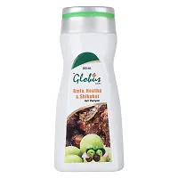 Globus Remedies Amla, Reetha And Shikakai Hair Shampoo, 200 Ml (Pack Of 3)-thumb1