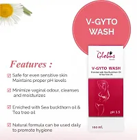 Globus V-Gyto wash enriched with Sea Buckthorn oil  Tea Tree oil 100 ml (Pack Of 2)-thumb2