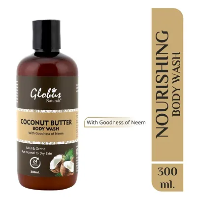 Globus Naturals Nourishing Coconut Butter Body wash, 300 ml