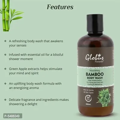 Globus Naturals Nourishing Bamboo Body Wash 300ml-thumb3