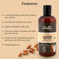 Globus Naturals Nourishing Almond Milk Body wash 300 ml-thumb2