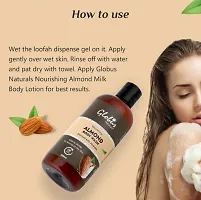 Globus Naturals Nourishing Almond Milk Body wash 300 ml-thumb3