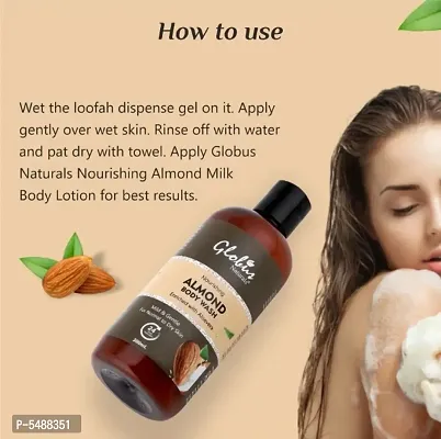 Globus Naturals Nourishing Almond Milk Body wash 300 ml-thumb4