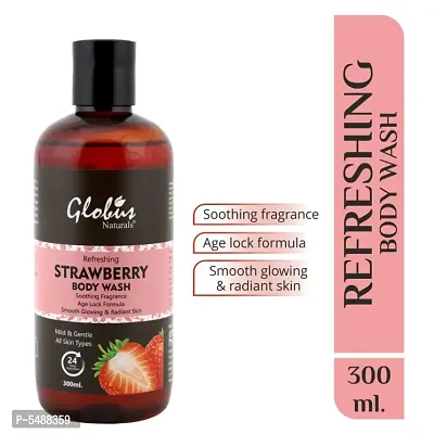 Globus Naturals Refreshing Strawberry Body wash 300 ml-thumb0